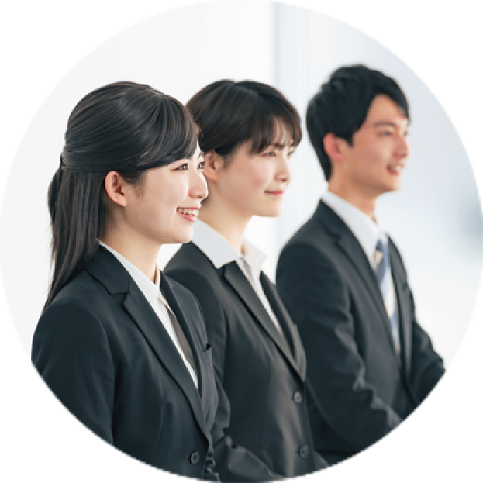 入社式・内定式のイメージ写真