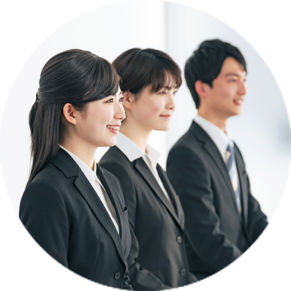 入社式・内定式・会社説明会のイメージ写真